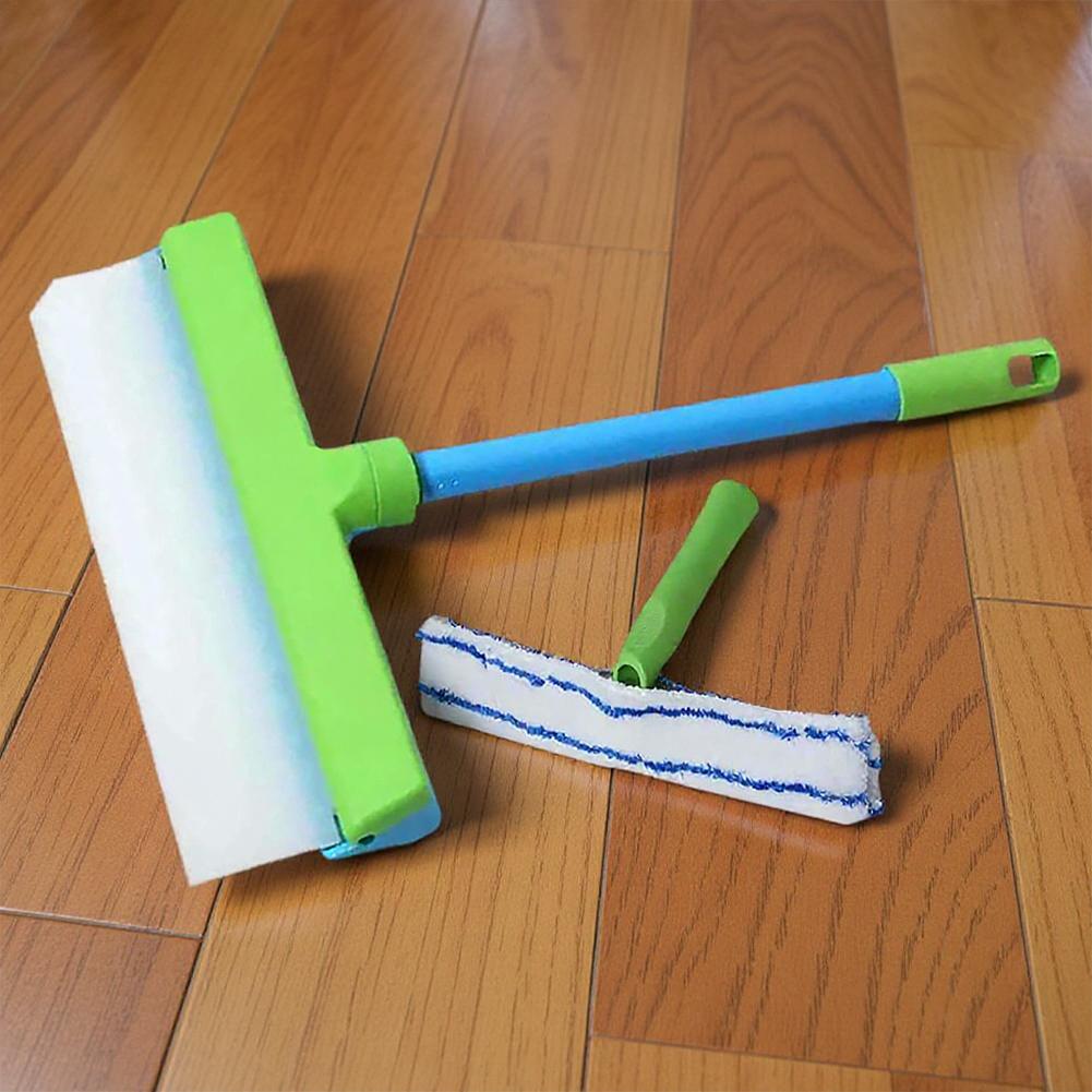 Window Squeegee Kit Window Cleaner Microfiber Scrubber Complete Glass Cleaning Set Glass Cleaning Tools for Shower Glass Mirror