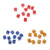 30pcs Acrylic D6 s 6 Sided for Family Table Game Role Play Party Toys Props
