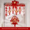 Honeymoon Room Decoration: Double Happiness Door Pull & Sticker Set for Wedding Bedroom