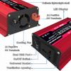 4000W   Leistung Modifizierte Sinuswelle   Wechselrichter LED-Anzeige 300W Nennleistung     12V auf AC 220V Konverter Hochfrequenz Auto-Strom  r Wechselrichter w