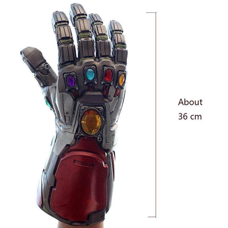 Γάντι του Άπειρου Avengers 4 Endgame Υψηλής Ποιότητας για Cosplay, Γάντι Iron Man Tony Stark, Props Για Απόλυτους Συλλέκτες