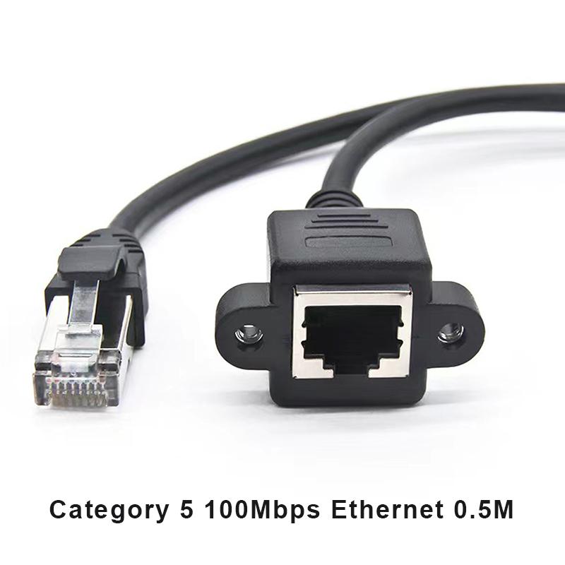 Cate5 Ethernet Cable Rj45 Up Down Left Right Angle Network Cable Patch Short Cord 0.3/0.5/0.6/1M