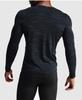 Men's Cross-Border Athletic Wear: Long-Sleeve Tight-Fit Basketball & Running Suit for Autumn/Winter.