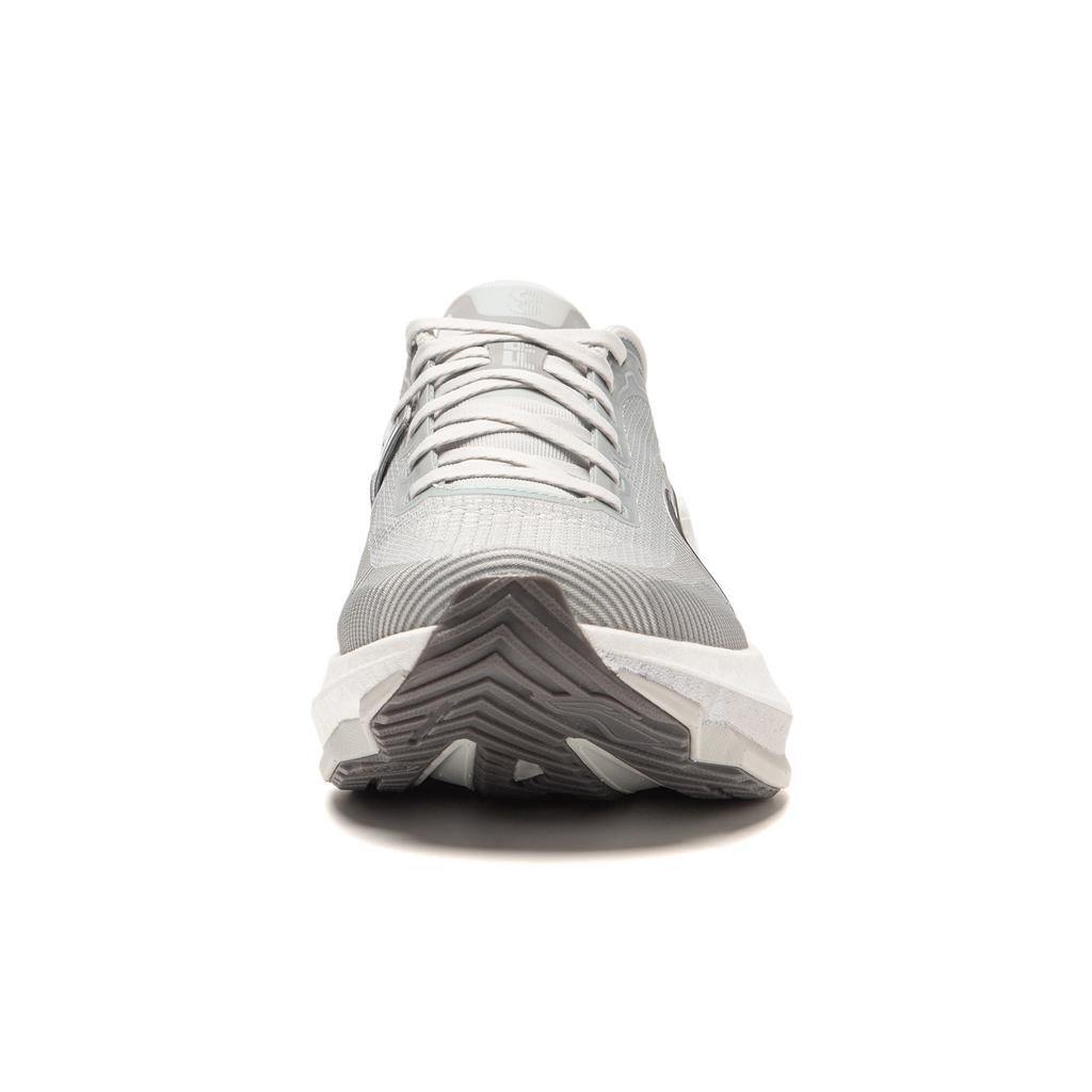 New LiNing Liuliu 8 Cushioned Slip-Resistant Abrasion-Resistant Low-Top Running Shoes Men's White Gray ARZU007-2