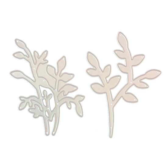 Branch Leaves Metal Cutting Dies DIY Scrapbooking Paper Cards Album Art Stencil