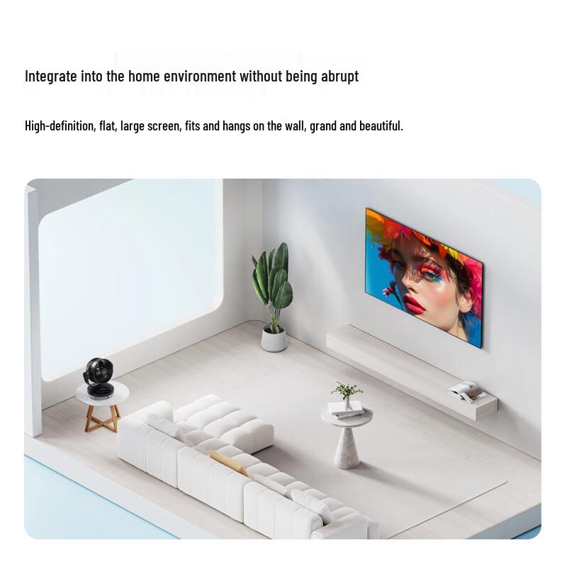 JINGMI 16:9 Ultra-Narrow Bezel Fixed Frame Projector Screen