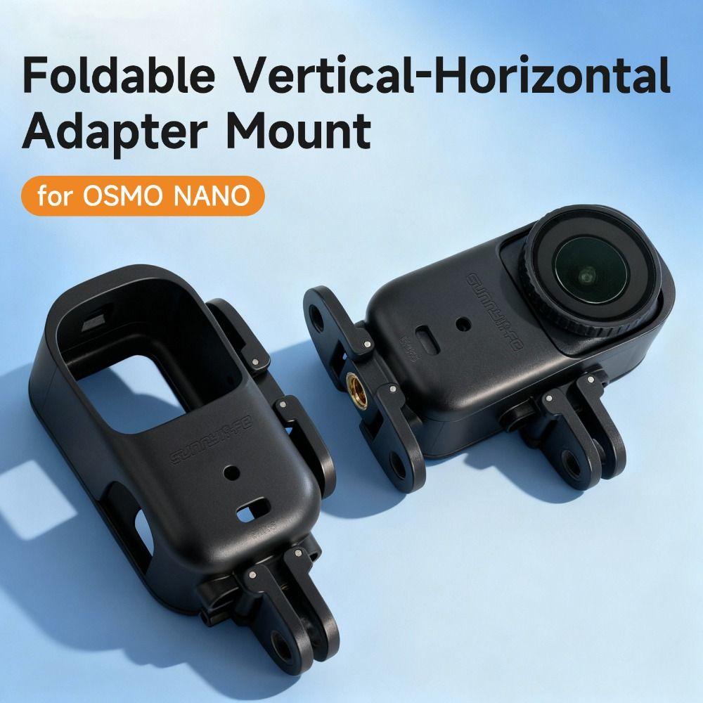 Schnelllöse-Schutzrahmengehäuse Leichte Schutzhalterung Horizontal Vertikal Faltbar für DJI Osmo Nano