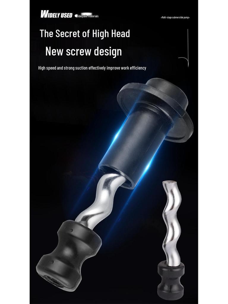 Bomba Booster Autoescorvante de Cobre Puro 220V para Água da Torneira e de Poço: Bomba de Parafuso Automática de Alta Pressão para Tubulação