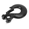 3Celsius8 Inch   Chain Hook 18000lb Load Capacity Alloy Steel Zinc Clevis Slip Hook with     for Trailer Truck Agricultural Equipment