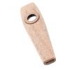 Kazoo Flute Maple Wood Flute Musical Wind Instrument with Diaphragm for Playing Performance