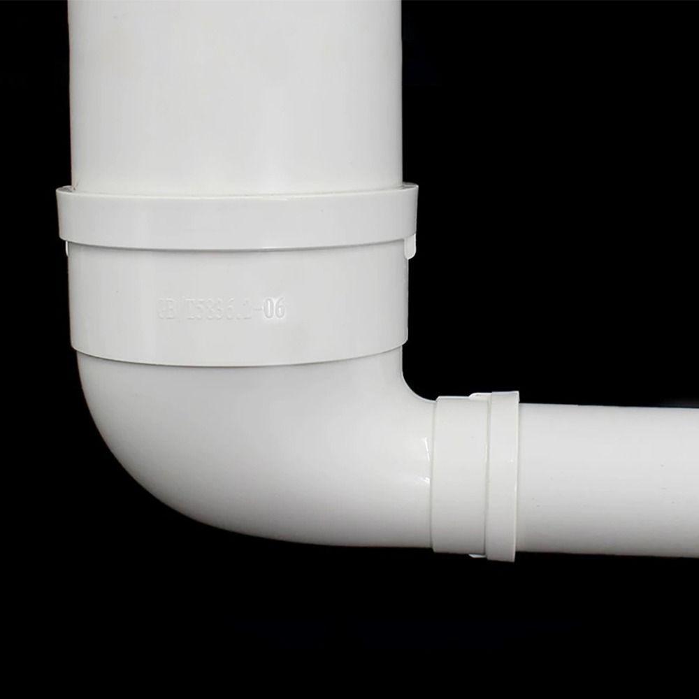 Złączka redukcyjna PVC Biały Kolano 90 stopni Nowa złączka do rur Złączka redukcyjna Budowa półki DIY