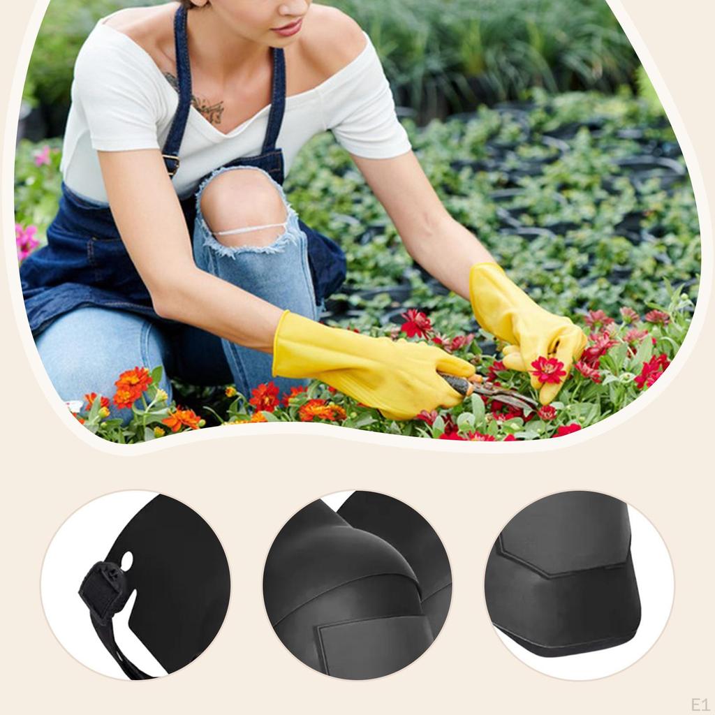 2 Pieces Knee Pads Gear Accessories Heavy Duty for Adults Floor and Carpet Cleaning