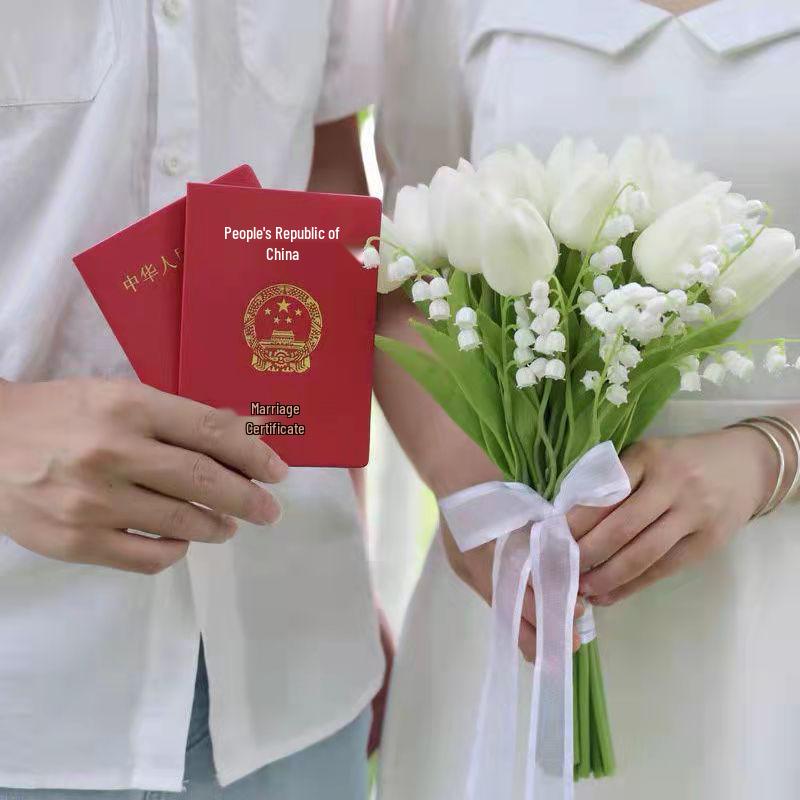 Koreanischer Waldstil Braut-Handstrauß für Hochzeit oder Foto-Requisiten