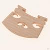 Wooden Violin Bridge Available /4,3/4,1/4,1/2,1/8 Solid Wood