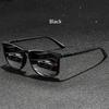 Fashion Vintage stripe design Square Fashion Glasses Men Women Brand Designer Fashion Glasses Classic Driving Traveling Rectangle Fashion Glass