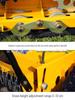 Remote Control Crawler Lawn Mower: Four-Stroke Gas Engine for Mountain Orchards
