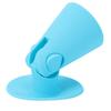 Nail Polish Bottle Holder Anti Spill Silicone Suction Nail Polish Holder Stand Light Blue
