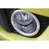 For Honda Fit Jazz chrome 2014 2015-2017 Cover trim Front bumper Fog Light Lamp