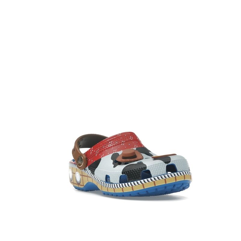 Toy Story x Crocs Classic Clog Barn Woody Barnesko Brun Blå 209461-4GX