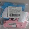 3D Spielzeug Mini Pistole 2-teiliges Set, Spielzeug Blau + Spielzeug Rosa