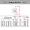 PWK Carb Universal Modification Motorcycle Carburetor For Scooters ATV With Power Jet Dirt Bike Motocross Flat High Performance