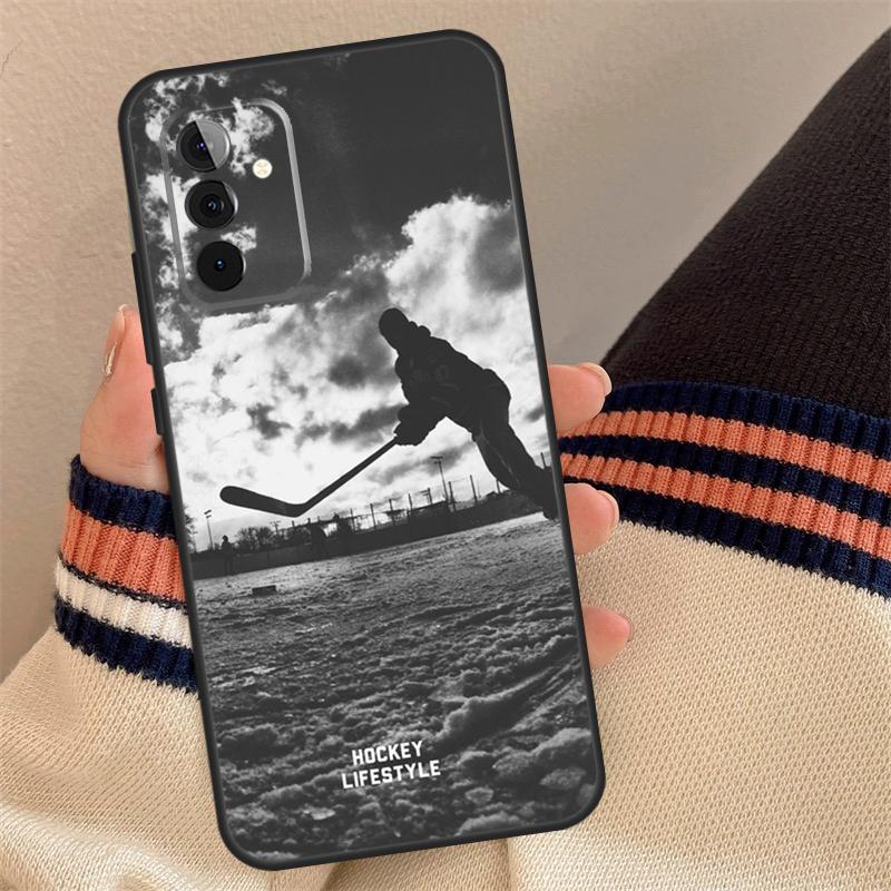Ice Hockey is Life Cover For Samsung Galaxy A12 A13 A14 A54 A53 A52 A34 A33 A32 A24 A23 A22 A51 A71 Phone Case