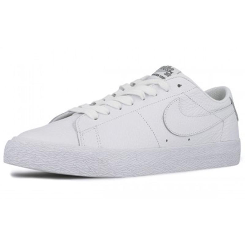 Nike Sb Zoom Blazer Low Nba White  Skateboard Shoes AR1576-114