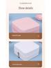 Compact Multifunctional Jewelry Storage Box with Compartments