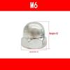 Cap-Shaped Decorative Nut & Screw Cap M5-M16