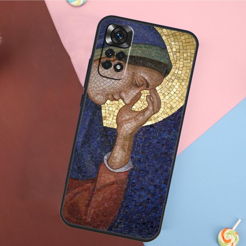 Virgin Mary Cover For Xiaomi Redmi Note 14 13 12 9 10 11 Pro 9S 10S 11S 12S Redmi 14C 10C 12C 13C Case