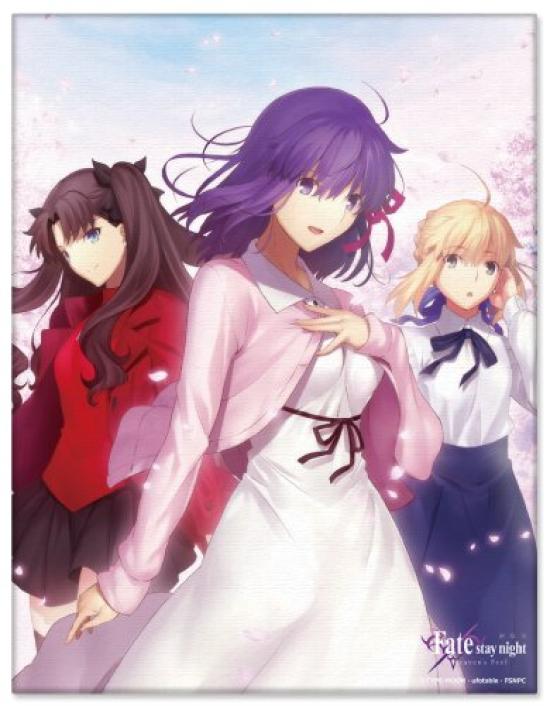 Fatestay night [Heaven s Feel] Холст (Сакура, Рин и Сейбер)
