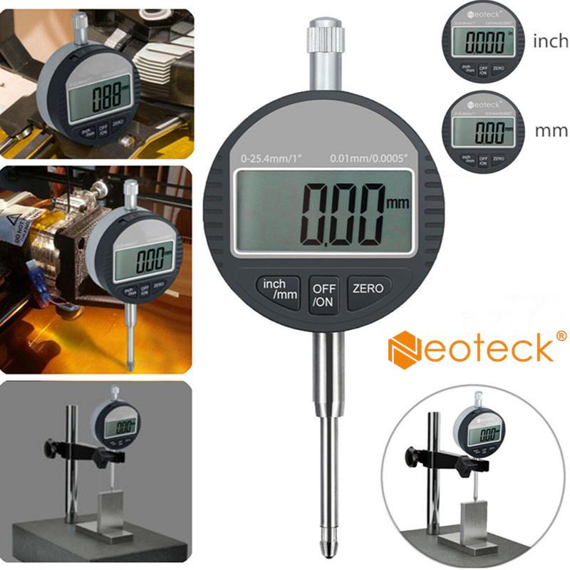0-12.7mm//0.5/" 0.01mm Digital Probe Indicator Electronic Dial Test Gauge