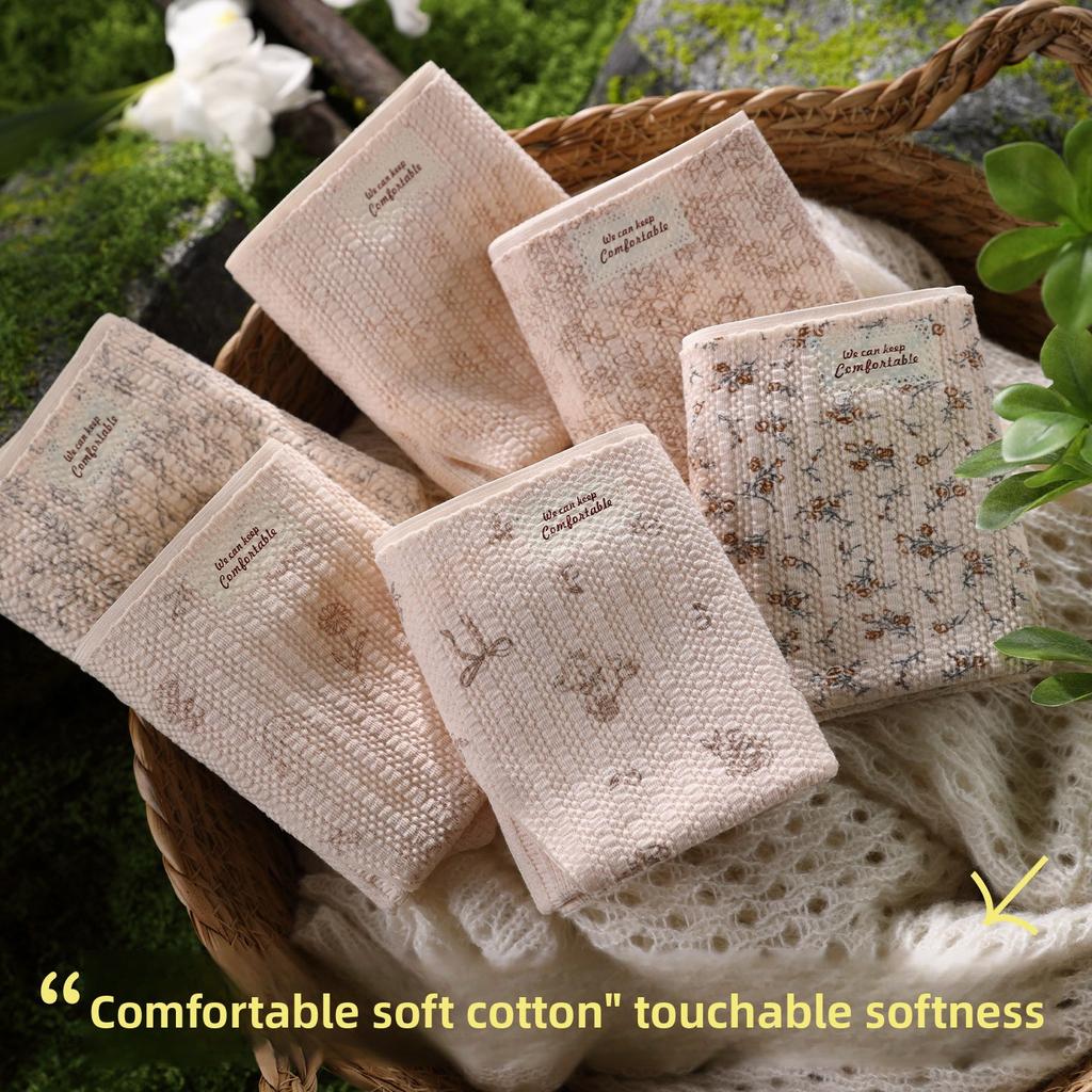 Plus Size Women's 10A Cotton Antibacterial Crotch Breathable and Gently Tucked High Waist Briefs