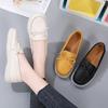 Autumn Women Flats Sports Shoes Genuine Leather Women Sneakers Ladies Flat Shoes Solid Round Toe Women 'S Little White Shoes