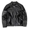 Genuine Leather Jacket Men Real Cowhide Biker Slim Fit Short Coat Spring Autumn Outerwear
