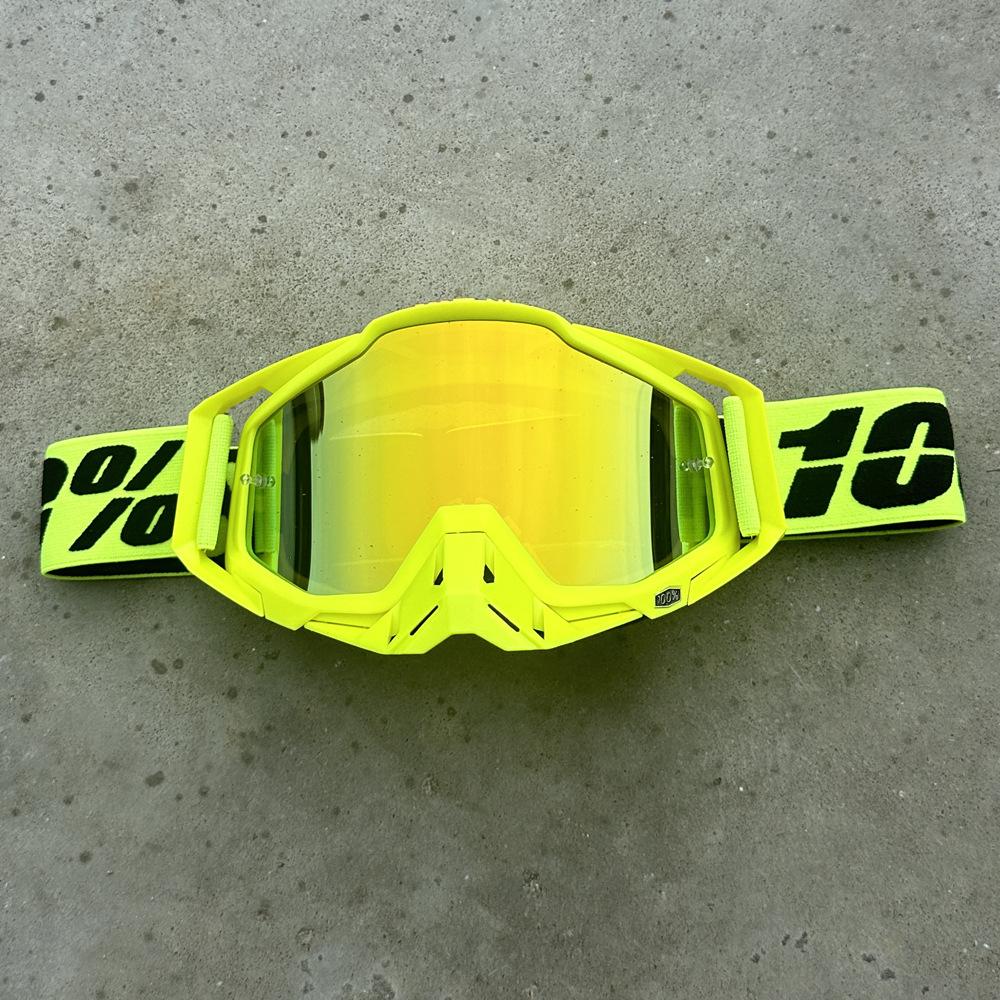 Motorcycle Goggles Color Off-road Helmet Goggles Windproof Sand Riding Glasses Ski Goggles