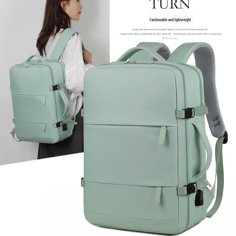 Extendible Travel Backpack Unisex Laptop Bag Women Large Luggage Bags Men's Students Business Trip USB Charge Mochila