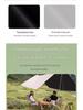 Octagonal Vinyl Camping Canopy: Thickened, Portable Sunshade & Rainproof Butterfly Awning