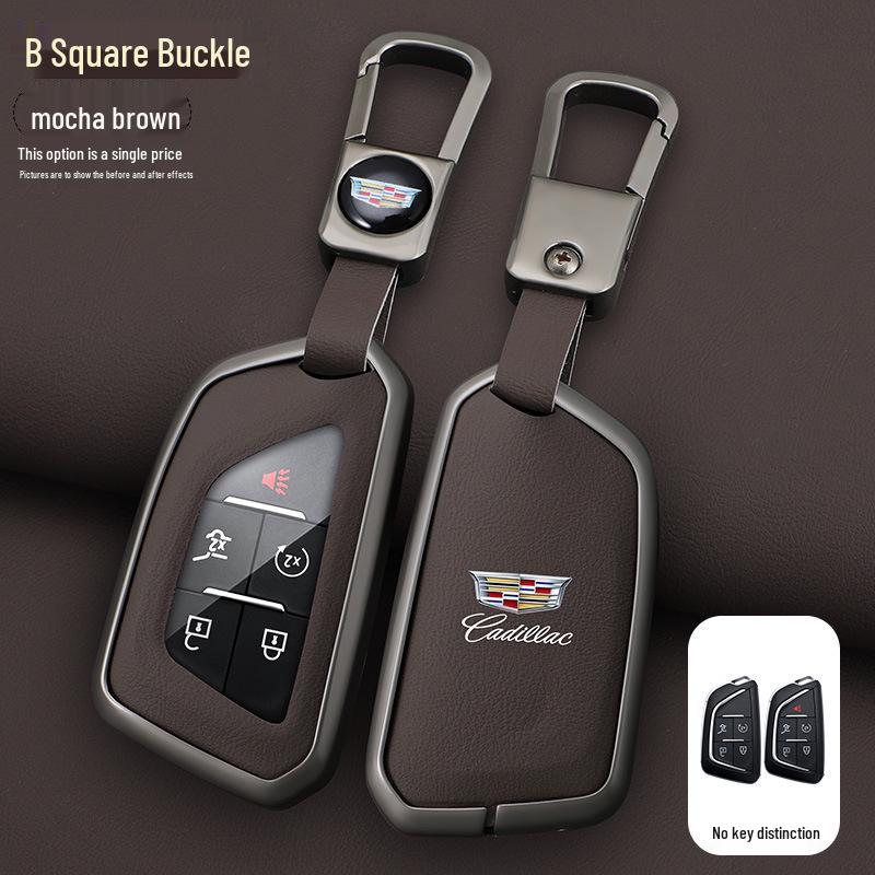 Premiumowe metalowe etui na kluczyk dla 2023 Cadillac CT5, CT6, XT5, XT4, XTS, ATSL