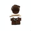 Coat Doll Set Collection Piece British Style Outfit Fashionable Toy Clothing for Kids, Dress