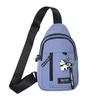 2023 New Canvas Crossbody Chest Bag: Unisex Japanese-Inspired Casual Bag for Students & Phones