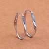 925 Sterling copper Irregular Earrings Classic And Fashionable trendy Earrings Suitable For Women To Wear Zircon