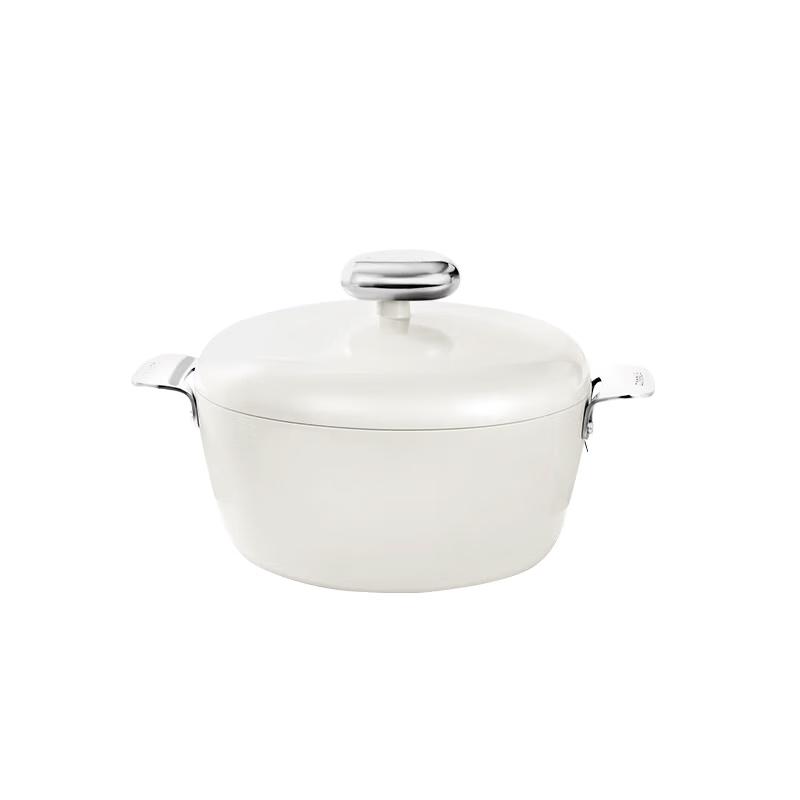 Velosan Pebble Non-Stick Soup & Stew Pot with Steamer, 24cm