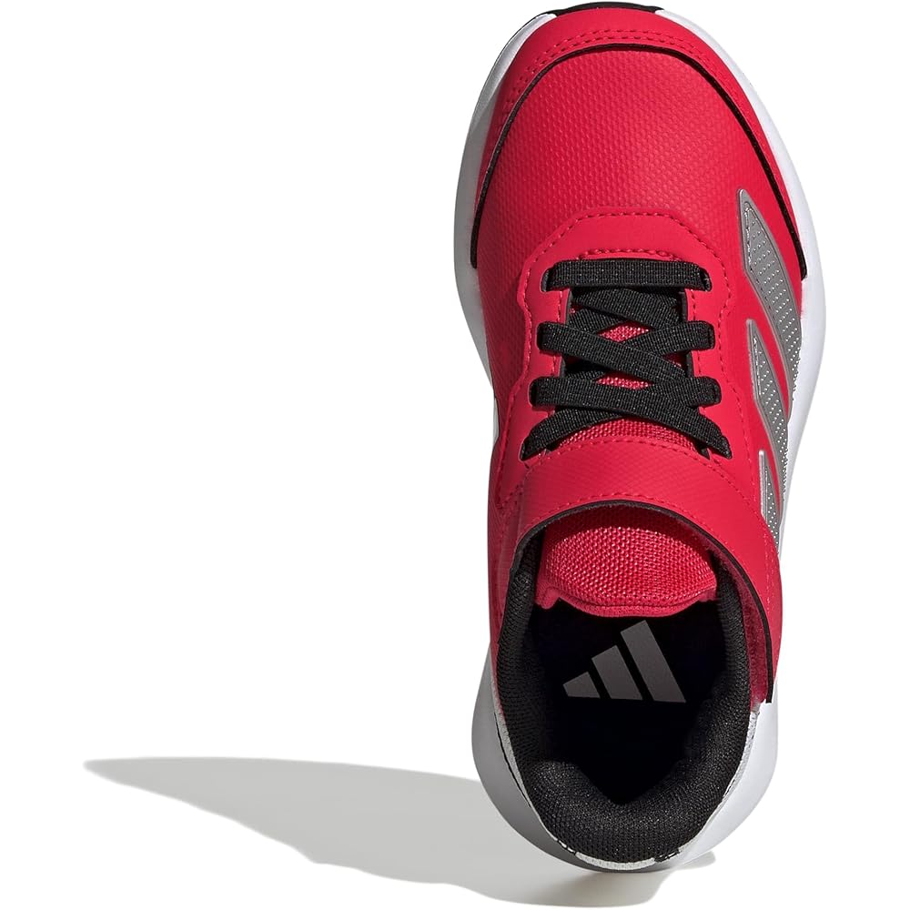 Adidas Kids Faito EL Sneakers Lucid Red/Silver Metallic/Footwear White Unisex 21.0 Cm