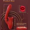 Tapping Flapping Vagina Dildo Vibrator for Women Bitting Oral Tongue Licking Clit Sucker Clitoris Stimulator Sex Toy for Women