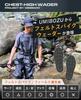 Umibozu Waders Fishing Boots Felt Spikes Nylon Inner Mesh 5 Sizes [Umibozu] (Felt Spikes/Nylon, M(25~25.5cm))