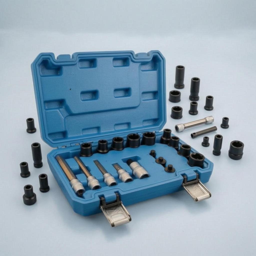 17 Pieces Brake Caliper Piston Removal and Installation Tool Set for Mechanics,