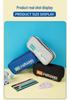 High-Capacity Multifunctional Pencil Case for Students - Double Layer & Customizable