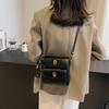 Premium Texture Trend Multi-Pocket Design Small Square Bag Simple Shoulder Women'S Bag Fashionable Messenger Bag