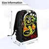 Cobra Kai Inspired Backpacks for Kids, Cartoon Lightweight and Durable Laptop Bags for Teens In Elementary and Middle School, Ideal Bookbags